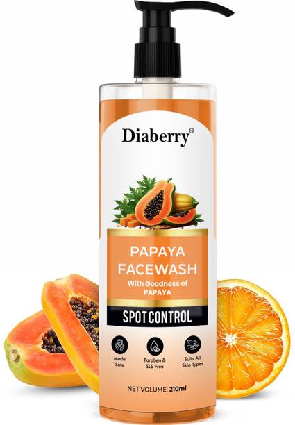 Diaberry Papaya Deep Cleanse For Glowing Skin | Tan removal and Brightning  Face Wash
