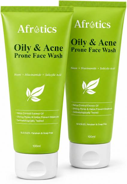 Afrotics Oily and Acne Prone  Combo Face Wash