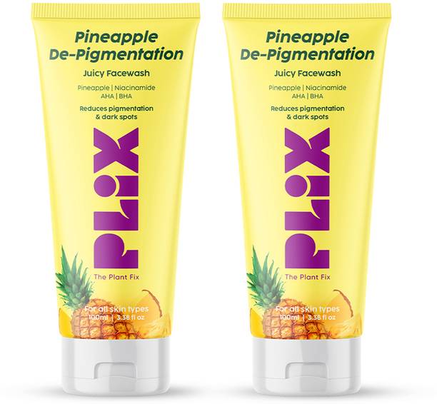 The Plant Fix Plix 5% Pineapple Foaming Facewash For Depigmentation & EvenToned Complexion Face Wash