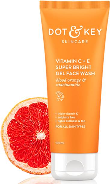 Dot & Key Vitamin C + E Super Bright Gel  for Glowing Skin Face Wash