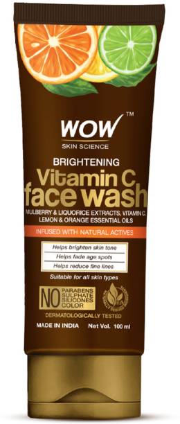 WOW SKIN SCIENCE Vitamin C  | Brightens Skin Tone | For Men and Women | Face Wash