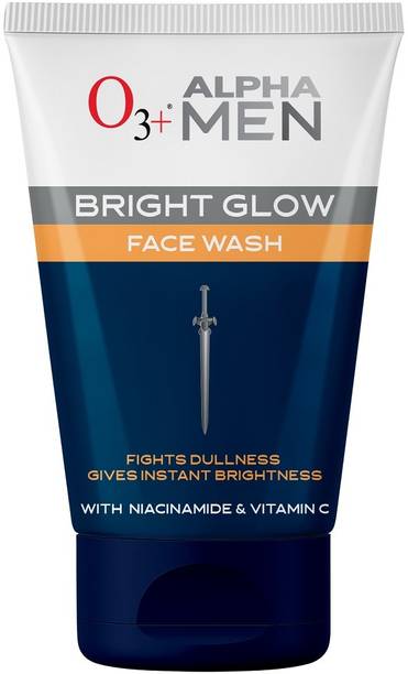 O3+ Alpha Men Bright Glow Daily Face wash For Instant Brightness Face Wash