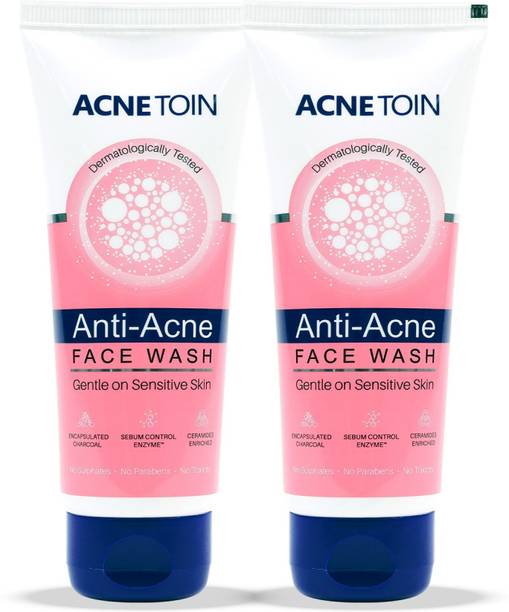 Leeford Acnetoin Anti-Acne 5-in-1 Action with Charcoal & Ceramides Face Wash