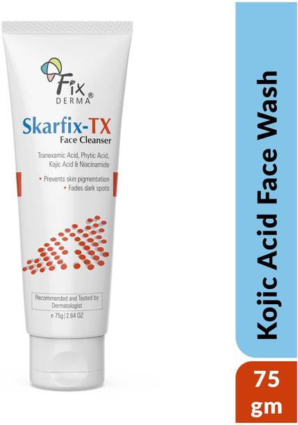 फिक्सडर्मा Skarfix -TX Cleanser Kojic Acid Niacinamide Face Wash For Dark Spots Exfoliators फेस वॉश