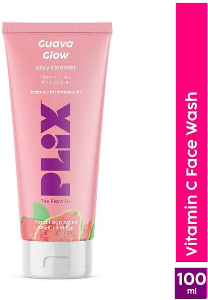 The Plant Fix Plix Vitamin C Juicy  Cleanser For Skin Brightening, With Pro Vitamin B5 Face Wash