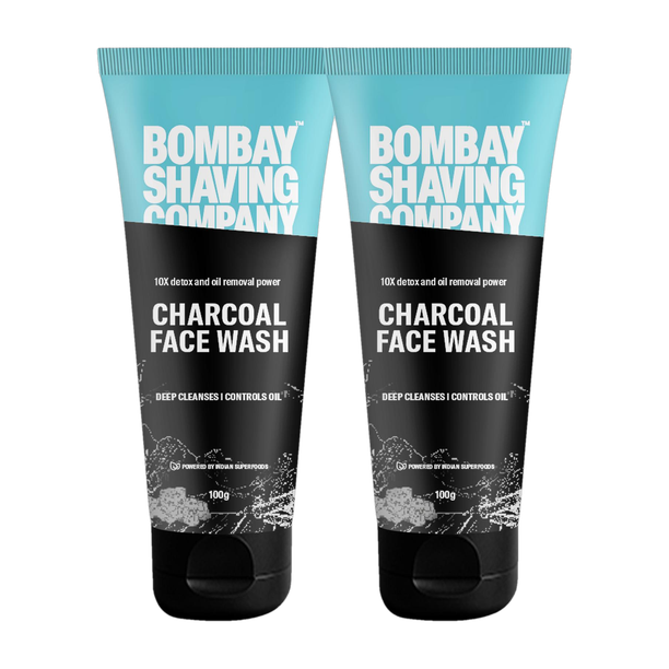 BOMBAY SHAVING COMPANY Pollution &Oil Control with Bamboo Charcoal Gives Glowing Skin for Men Face Wash