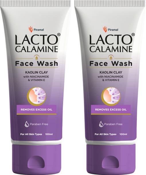 Lacto Calamine  with Kaolin Clay for Oily Skin Face Wash
