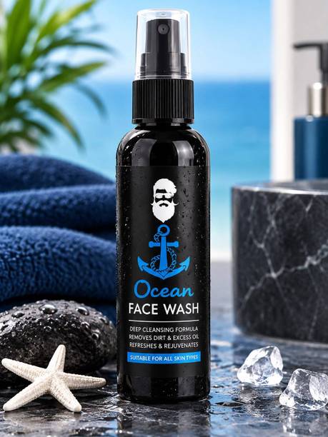 HSNAYIR Ocean Essence , Deep Cleansing Facial Cleanse & Paraben Free Face Wash