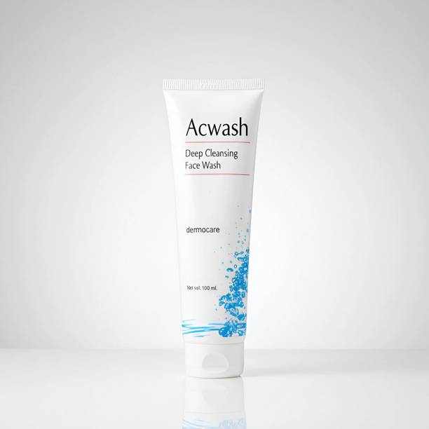 Acwash Deep Cleansing  for Oily & Acne-Prone Skin | Controls Oil, Prevents Pimples, Reduces Acne Marks | 100 ml | Dermatologist Recommended Face Wash