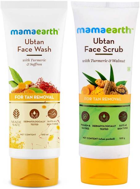 Mamaearth Tan Removal Combo Face Wash