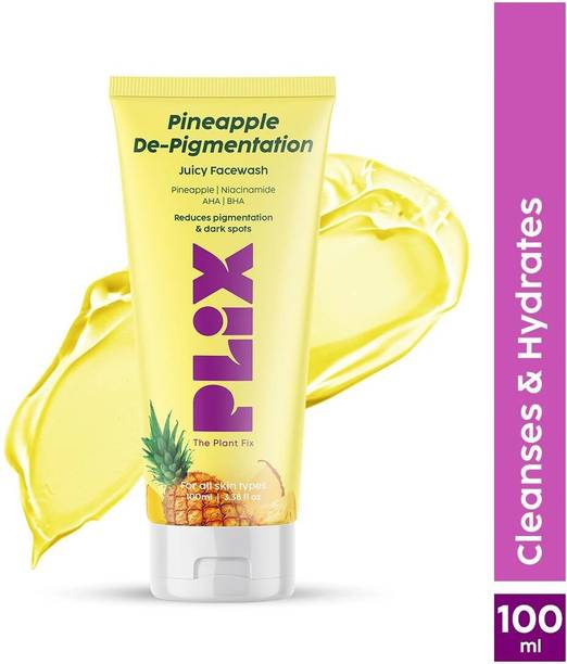 The Plant Fix Plix 5% Pineapple Foaming Facewash For Depigmentation & Even Toned Complexion Face Wash