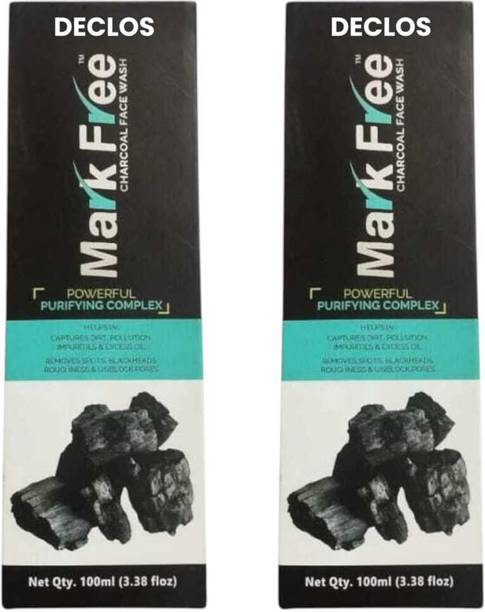 DECLOS Mark Free Charcoal face wash Face Wash