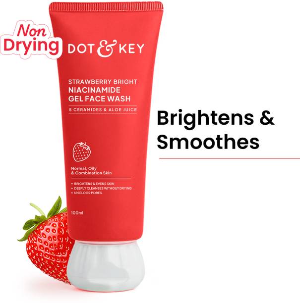 Dot & Key Strawberry Bright Niacinamide Gel  Face Wash