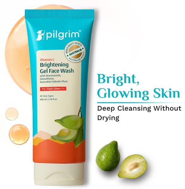 Pilgrim Vitamin C  Brightening Skin |All Skin Types|Acne Prone Face Wash
