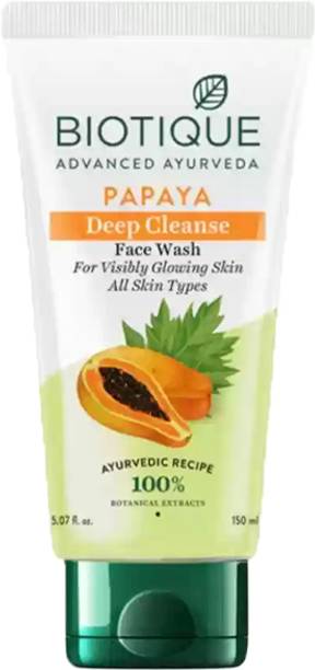BIOTIQUE Papaya Deep Cleanse Face Wash