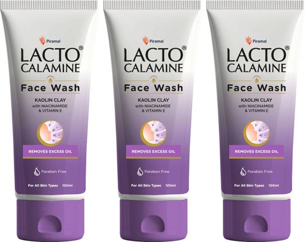 Lacto Calamine with Kaolin Clay for Oily Skin  Face Wash