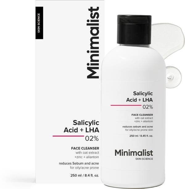 Minimalist 2% Salicylic Acid For Oily Skin | Sulphate Free, Anti Acne Face Wash