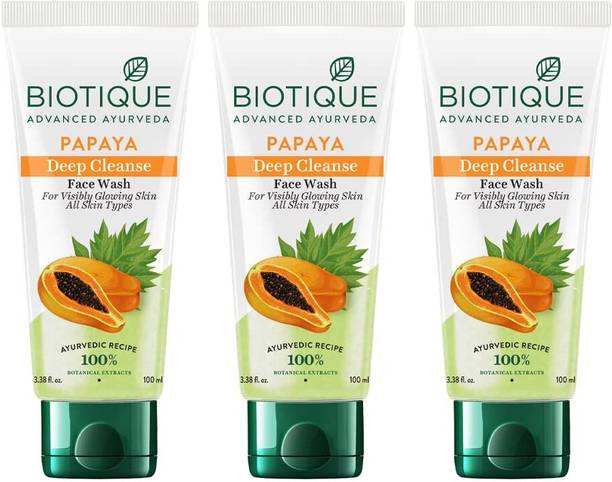 BIOTIQUE PAPAYA FACEWASH Face Wash