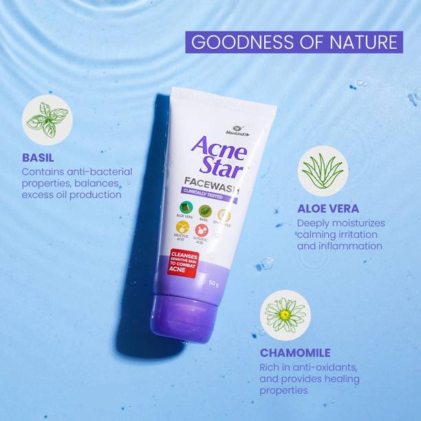 acnestar Anti-Acne Cleansing  for Oily & Sensitive Skin Face Wash
