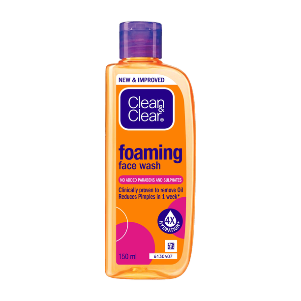 Clean & Clear Oil Free Foaming  Face Wash