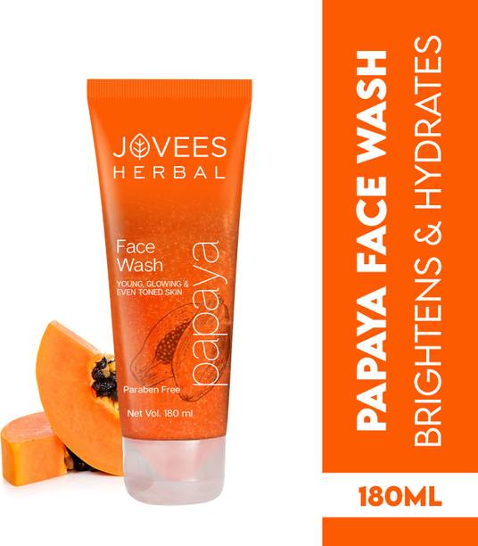 JOVEES Herbal Papaya For Women/Men | Brightning and Glowing Skin I Removes Pigmentation  Face Wash