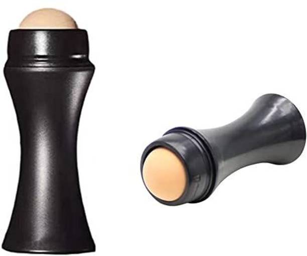 Green Aroma Face Oil Absorbing Facial Massager Roller Ball Facial Atomizer