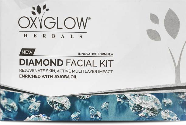 OXYGLOW Herbals Diamond Facial Kit 63 gm (Pack of 1) En...