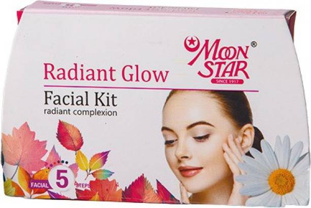 Moonstar Radiant Glow Facial Kit Pack Of 2(40gmx2)