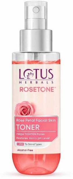 LOTUS HERBALS Rosetone Rose Petals Facial Skin Toner Women