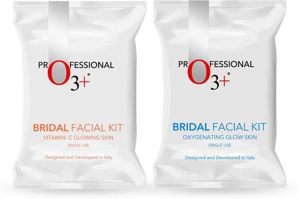 O3+ Bridal Facial Kit Vitamin C &amp; Bridal Facial Kit Oxygenating 81g