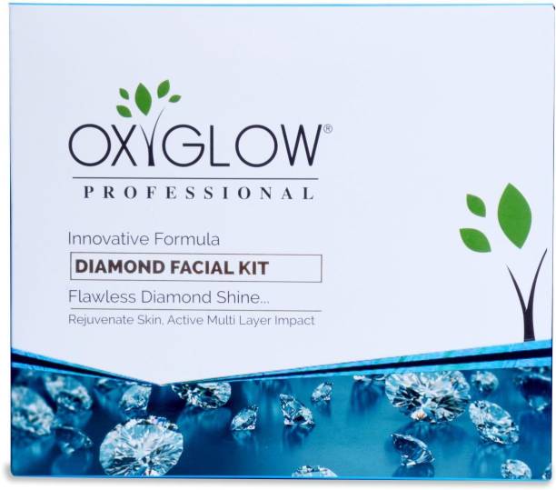 OXYGLOW Herbals Diamond Facial Kit 260 gm (Pack of 1) E...