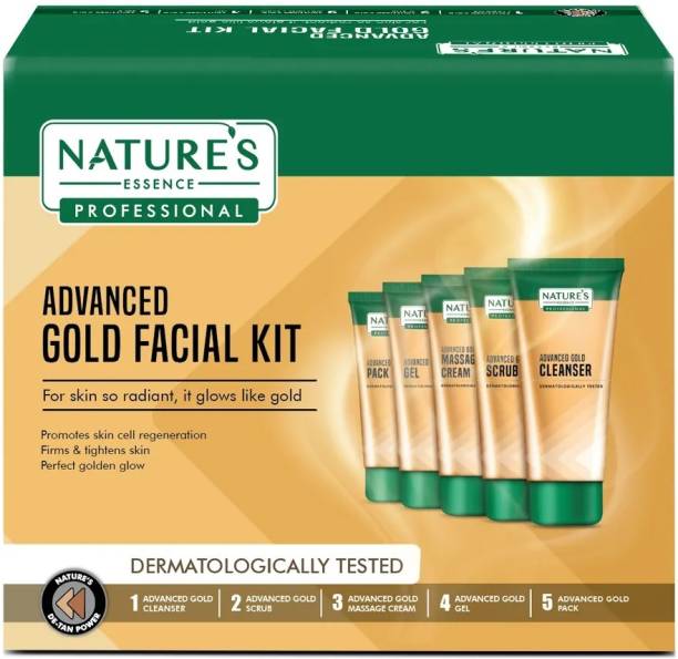 Nature's Essence Glowing Gold Facial Kit (500gm+ 100ml)