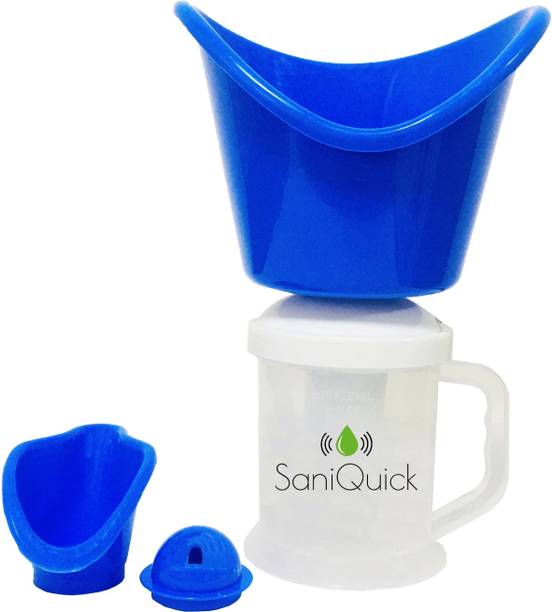 saniquick Steam Vaporizer, Nozzle Inhaler, Facial Sauna, and Facial Steamer Machine for Adults, Cold and Cough Professional Facial Steamer