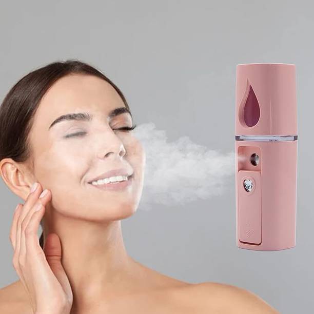 PAVITYAKSH WATER SPRAY HANDY(PINK) Portable Mini Face Mist Handy Sprayer Mini Facial Steamer