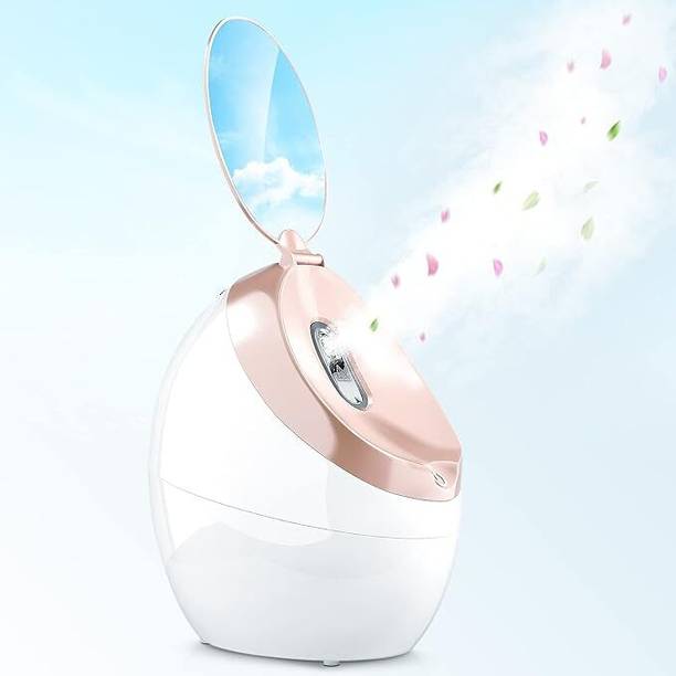 PAVITYAKSH FACIAL STEAMER Sprayer with LED Makeup Mirror Mini Facial Steamer