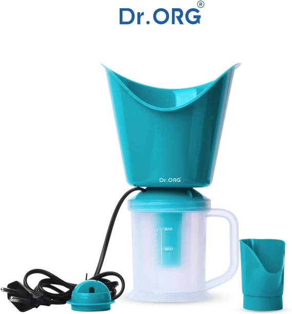 ORG 3 in 1 steamer for cold and cough, Steam inhaler for facial, (GREEN) Professional Facial Steamer