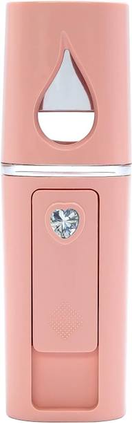 PAVITYAKSH WATER SPRAY HANDY(PINK)Practical Mini Facial Hydration Sprayer with USB Mini Facial Steamer