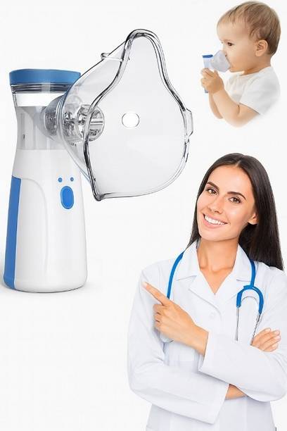 Bixel Portable Mesh Nebulizer,Silent and Compact Nebulizer Machine for Adult and Kids Mini Facial Steamer