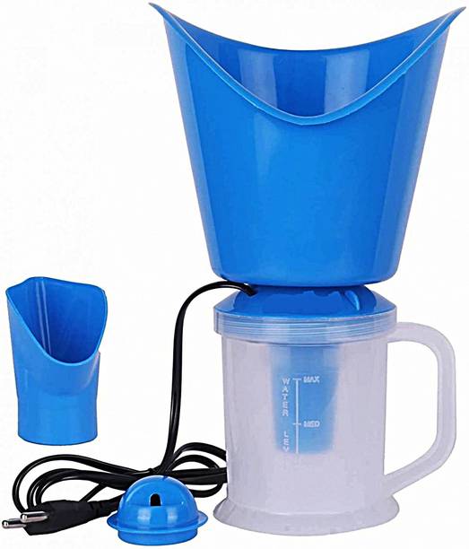 VENCLEXTA 4 IN 1 Facial Steam Inhaler and Vaporizer For Cold, Cough and Pimples White Skin Mini Facial Steamer