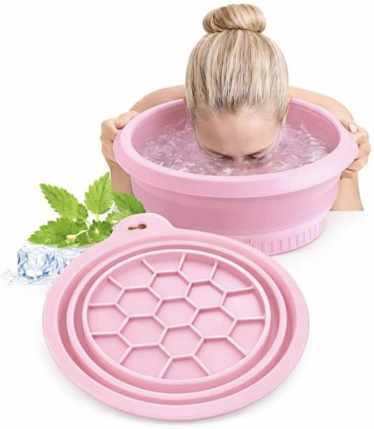 Pawancreation Pink bowl for facial wash Mini Facial Steamer
