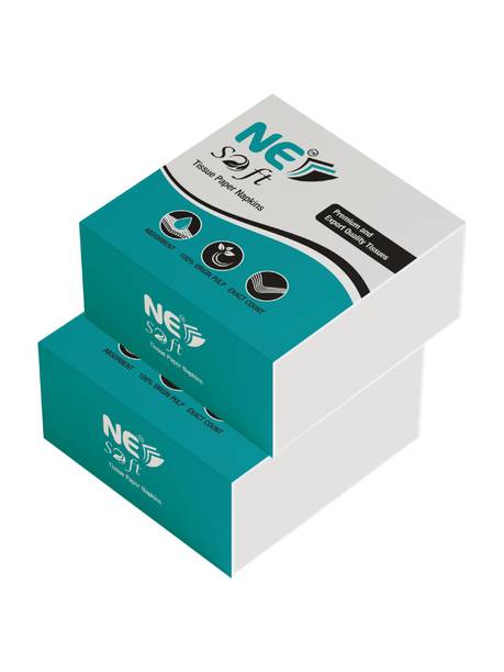 NE Soft Premium OBA Free 100% Virgin Tissue Paper (Pack of 2)