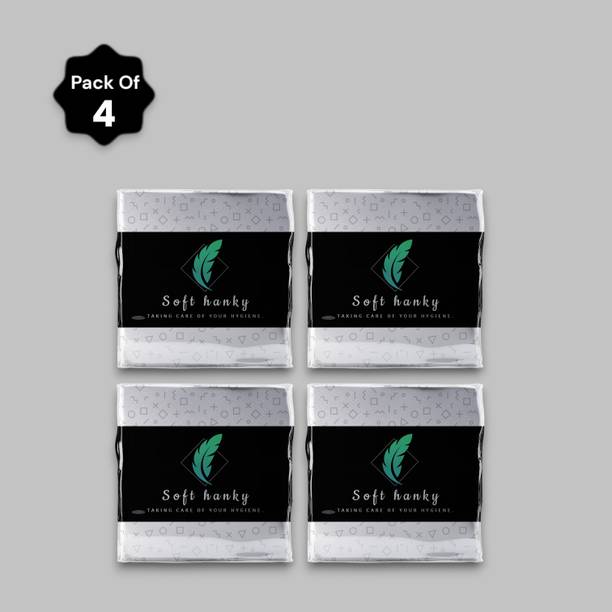 Softhanky Premium Quality Tissue Paper Napkin | 100% virgin Pulp