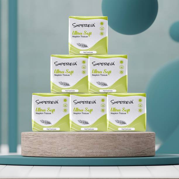 SUPEREVA Premium Quality Ultra Soft Tissue Paper Napkin