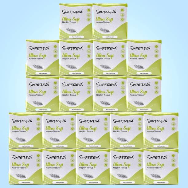 SUPEREVA Soft Facial Tissue Papers