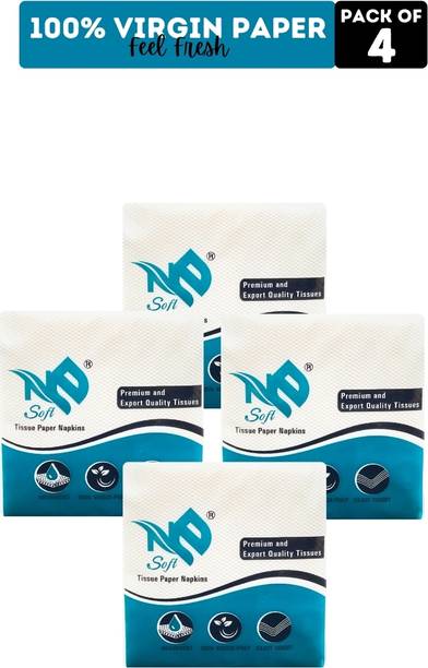 NE Soft 100% Virgin Tissue Paper Napkin (OBA Free)