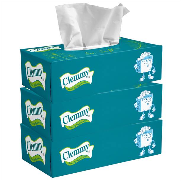 Clemmy ultrasoft 2Ply Facial Tissues for car