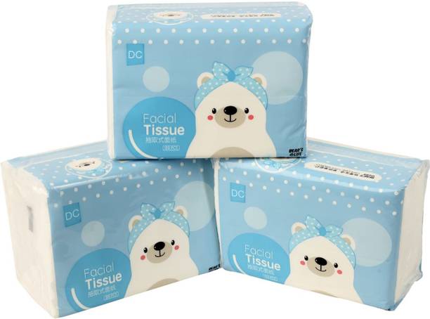 DC DECORIO- A UNIQUE PRODUCT RANGE Skin safe Tissue for Car, Bathroom, Bedroom, Office | Car Tissue Paper Box