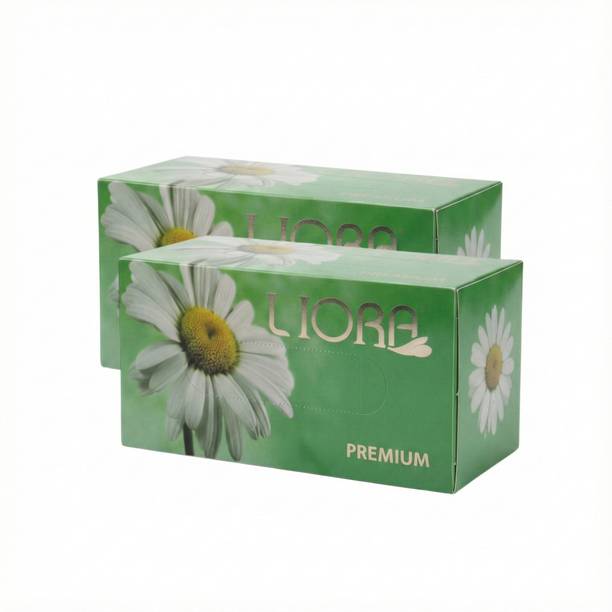 Liora 2 Ply Facial Tissue Paper | 2x180 Pulls | Total 360 Pulls
