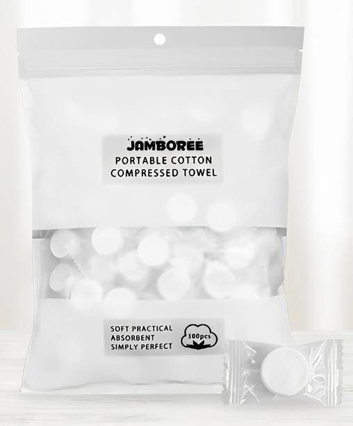 JAMBOREE Compressed Towels | Camping Wipes | Toilet Paper Tissue Tablets | Magic Tablet