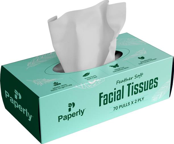 पेपरली feather soft facial tissue-Pack of 1